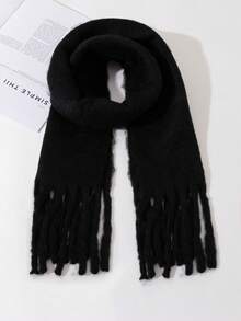 Szal w kratę damski, 1 szt.