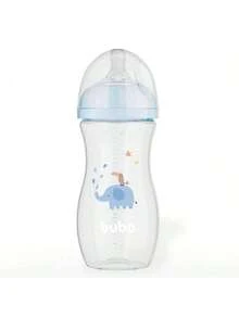 Easy Flow Elephant Baby Bottle | Anti-Colic Baby Bottle | Ultrasoft Silicone Nipple | 120ml / 270ml / 330ml | Buba - 淺藍色 - 查看 8