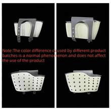 1 pièce Panier de drainage suspendu pour évier avec boîte de rangement en silicone, étagère de drainage réglable, support pour éponge, panier suspendu pour robinet, sac de rangement pour cuisine. Parfait pour ranger les éponges, les chiffons dans la cuisine, les fleurs de bain, le savon dans la salle de bain.