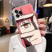 ,  iPhone-Hülle,  Power Makima Anime Klare Hülle für iPhone 16 15 14 13 12 11 Pro Max Mini Xs XR X 7 8 Plus Weiche Silikonhülle - PTTM-CLS 01 - Übersicht 2