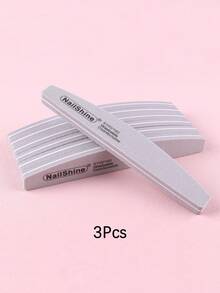 3 Piezas/5 Piezas/10 Piezas Limas de esponja para uñas, bloques de pulido de doble cara, herramientas de pulido de uñas, limas de conformado de uñas en forma de media luna, tiras de pulido, pulido de superficie de uñas, herramientas especializadas para dar forma a las uñas - Multicolor - Ver 15