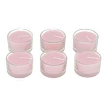 6Pcs Vegetable Wax Scented Candle Set - Pink (Blossom) - View 8