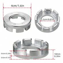 VXM Spoke Wrench For Mountain Bike, Road Bike, Bicycle Rim Truing Tool, Steel Wire Wrench, Fixed Gear Spoke Wrench