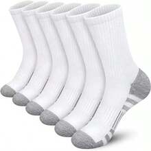 1 par de calcetines térmicos, calcetines de lana merina premium, calcetines de invierno cálidos, calcetines para caminar al aire libre para hombres y mujeres, calcetines gruesos y cálidos para trabajo, caminar, senderismo, correr, esquiar y deportes al aire libre, estilo (color) envío aleatorio - Negro - Ver 4