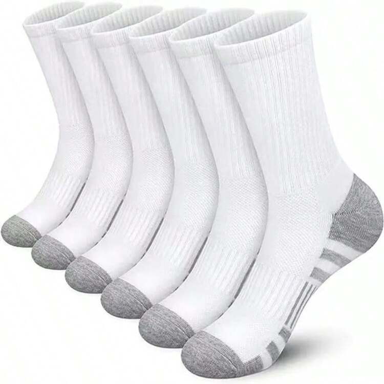 1 đôi tất giữ nhiệt, tất len Merino cao cấp, tất mùa đông ấm áp, tất đi bộ ngoài trời cho nam và nữ, tất cổ cao dày ấm áp để đi làm, đi bộ đường dài, chạy bộ, trượt tuyết và các môn thể thao ngoài trời, kiểu dáng (màu sắc) giao hàng ngẫu nhiên - màu đen - Xem 4