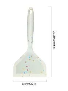 1pc Silicone Spatula For Japanese Tamagoyaki Pan, Durable High Temperature Resistance, Suitable For Making Tamagoyaki, Pancake, Fruit Omelet, And Rolled Towel Cakes - Lime Green - View 21