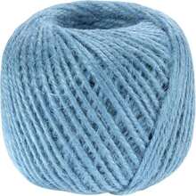 JubileeYarn Crafty Jute Twine Cord, String For Artwork, DIY Crafts, Gift Wrapping, And Gardening - 675 Feet (205 Meters), 2mm Thick - White - 3 Balls