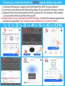 1 件 1080P 高清智能无线 WiFi IP 摄像机，2.4GHz 远程控制监控摄像头，带视频录制、婴儿监视器、保姆摄像头、夜视、AI 自动跟踪、报警、双向音频、USB 供电 - 白色 - 查看 3