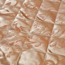 1pc European Luxury Jacquard Quilted Bedspread Set, 1 Bedspread & 2 Pillow Shams