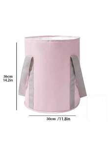 Portable Foldable Foot Spa Basin, Home Foot Soak Tub Oxford Cloth Portable Travel Adult Insulated Foot Bath Basin Foldable Foot Soak Bag