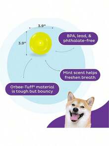 Outward Hound By Planet Dog Lover And Dog Mom Love Snoop Interactive Treat Dispensing Dog Lover And Dog Mom Love Toy, Large, Blue - 紅色 - 查看 6