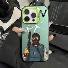 Omerta 47, Omerta 47 IPhone Case Hot Fashion VRUNK Phone Case For IPhone 16e 16 15 14 13 12 11 Mini Pro Max X XR XSMAX 8 7 Plus Anti-Drop Matte Backside - CYB-300YJJ05011A2 - 查看 7