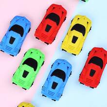 High-Quality, Highly Attractively, Creative Cartoon Car-Shaped Eraser, Clean, Soft And Easy To Wipe, Detachable Children's Eraser Station, Elementary School Student's Back-To-School Gift.