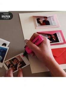 FujiFilm Mini White-Edged Photo Paper 20 Sheets Pack, Compatible With Mini7+/11/40/90/Evo/12/41 And Other Models Of Polaroid Cameras, Essential Supplies For Travel And Party Recording