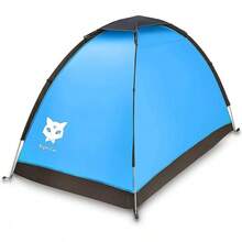 Night Backpacking Tent One 1 To 2 Persons Lightweight Waterproof Camping Hiking Tent Adults Kids Scouts Easy Setup Single LayerSpecialForCanada - Blue - View 6