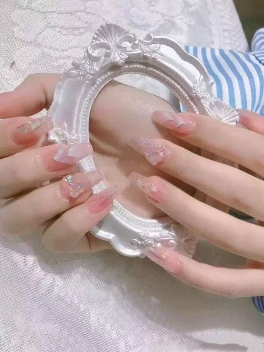 1pc Mini Photo Frame Nail Art Photography Props, Retro European Style Nail Art Display Stand, Nail Holding Props, Nail Photography Background Tool