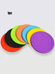 1 Stück/5 Stück gemischtes Farbset, verstärktes Material, weich & langanhaltend, interaktives Trainings-Flugscheibe für Haustiere, tragbares Design, leicht zu werfen | ideal für den Garten, Partys und Sommergeschenke