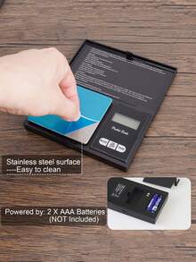 Digital Pocket Gram Scale Mini Portable Digital Scales Grams Ounces Grains Food Jewelry Scale With LCD Display