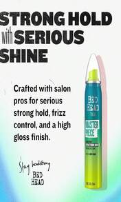 Bed Head By TIGI Frizz Control Hairspray Extra Hold Masterpiece Hair Care Spray For Incredibly Shiny And Glossy Hair, 103 Oz - ColorA - 查看 3