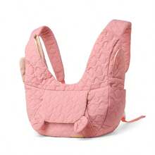 Portable Pet Backpack, Made Of Comfortable And Breathable Fabric, Suitable For Outdoor Travel For Cats And Small/Medium Dogs, Backpack Adopts Embossed Craftsmanship - Multicolor - View 15