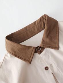 Conjunto de camisa e cardigan de manga comprida com estampa colorblock, confortável, de algodão misto, para outono/inverno, masculino maduro, com cordão na cintura, caimento relaxado e calça casual estampada. Adequado para passeios, encontros, viagens e deslocamento para o escritório. 100% poliéster, lavável à mão/máquina.