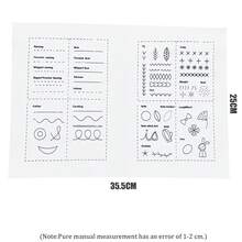 一套刺绣缝纫入门指南书，成人创意缝纫书，DIY缝纫图案书，刺绣缝纫套装，综合缝纫手册，耐用布面封面，刺绣缝纫书 - 彩色 - 查看 4