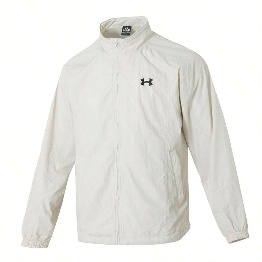 Under Armour 男士輕便運動外套 SPORTSTYLE 連帽設計聚酯纖維裡料日常休閒訓練外套 6010131-110 - 6010131-110 - 查看 1