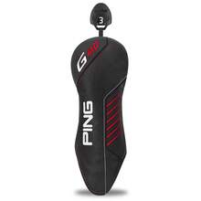 ​1pc Modern Digital Design Golf Club Head Cover - Vibrant Patterned Black For Fairway Wood & Hybrid Clubs | Premium Golf Gift For Discerning Enthusiasts - Black - View 9