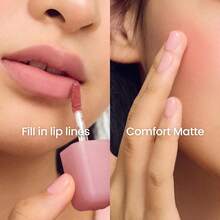 Colorgram NUDE BLUR TINT  | Soft Velvet Matte Lip Stain & Cheek Tint | Lightweight Blurring Tint For A Smooth & Airbrushed Finish | 24H Hydration, Long-Lasting & Non-Sticky Formula - 03 LOVELY FIG - 可愛的豬 - 查看 5