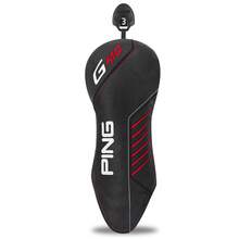 ​1pc Modern Digital Design Golf Club Head Cover - Vibrant Patterned Black For Fairway Wood & Hybrid Clubs | Premium Golf Gift For Discerning Enthusiasts - Black - View 8