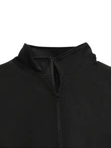 休闲时尚前拉链修身连体裤，凸显曲线，秋冬新款，女士连体裤