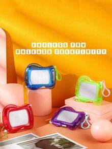 2/6/12 piezas Mini Pizarra Magnética, Libreta de Mochila y Llavero, Pizarra de Dibujo y Escritura Borrable, Regalos Perfectos para Cumpleaños, Fiestas, Día de San Valentín, Regreso a Clases, Halloween [Color y Estilo Aleatorio] [Algunos Accesorios de Colores] - Multicolor - Ver 6