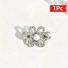 1/2/3/5 件裤腰收紧器，可调节腰带扣套装，用于牛仔裤的额外纽扣，使裤子、牛仔裤、袖子更紧的纽扣调节器（银色）可调节金属纽扣针，适用于牛仔裤和服装，时尚女孩配饰 - 彩色 - 查看 26