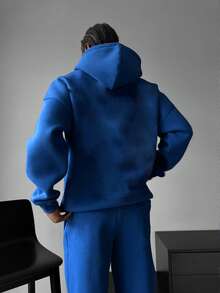 Herren Oversize Hoodie Sweatshirt, Streetfashion Emo Stil, hochwertige interessante Englisch Muster, vielseitiger Hoodie, Y2K Stil, geeignet für den täglichen Gebrauch, Herbst/Winter