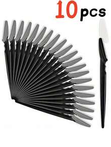 80/60/50/40/30/12pcs Multifunctional Portable Eyebrow Trimmer, Multi-Function Hair Removal Tool, Trimming And Shaping Shaver With Dust-Proof Protective Design Cover, Suitable For Men And Women Facial Hair Removal