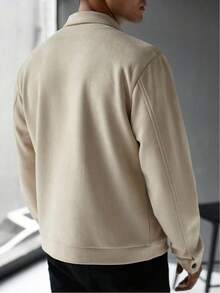 Men Jackets And Coats - Beige - View 2