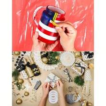 1/2 Roll High Viscosity Double-Sided Tape, Office/Student Double-Sided Tape, Non-Residue Double-Sided Tape, High Viscosity Hot Melt Double-Sided Tape, White Tear-Off Strong Double-Sided Tape, Transparent Office Supplies, 10mm/15mm/20mm/30mm - White - View 8