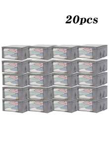 1/3/6/10pcs Foldable Home Storage Bags, Household Organizer For Clothes, Bedding, Sweaters, Pillows And Closet Storage