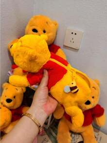 Winnie Puuh Poop Biene Stifteetui Süßer Winnie Puuh Stiftebox Schüler Großer Kapazität Stifteetui Geschenk. Merchandise. Perfekte Dekoration. Perfektes Geschenk, die perfekte Wahl für Heim- und Raumdekoration, Sofa-Dekoration, Party-Dekoration, Geburtstagsgeschenke und verschiedene Festgeschenke, modisch. Modeartikel.