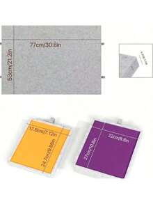 1 Set Puzzle Matte, hält bis zu 1000 Teile, geneigte Puzzle Platte mit 2-in-1 Ständer und Abdeckung, leichte Puzzle Platte mit 6 Schubladen, tragbarer Filz Puzzle Aufbewahrungstisch für Erwachsene