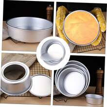 قالب كيك بشكل دائري أداة خبز لصنع الكيك DIY، قالب غير لاصق للموس لحلويات لذيذة للخبازين المنزليين والهدايا