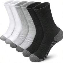 1 par de calcetines térmicos, calcetines de lana merina premium, calcetines de invierno cálidos, calcetines para caminar al aire libre para hombres y mujeres, calcetines gruesos y cálidos para trabajo, caminar, senderismo, correr, esquiar y deportes al aire libre, estilo (color) envío aleatorio - Negro - Ver 2