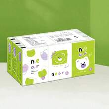 1 套 3/6/9/18 包迷你纸巾，可爱小狗、时尚熊猫、小猫图案，口袋纸巾，可爱木浆手帕，便携式清洁纸巾，适用于厨房、卧室、旅行、客厅、洗脸、清洁、玩耍等场合。 - 彩色 - 查看 10