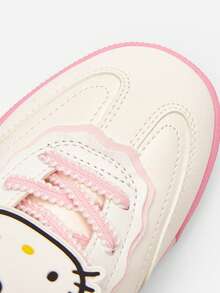 Balabala 2025 New Girls' German Sports Shoes, Autumn New Casual White Sports Shoes - White and Red - View 8