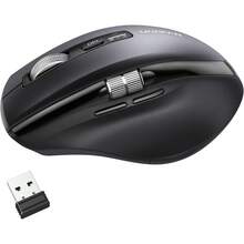 Mouse Inalámbrico 2.4G &, Scrolling Ultra-rápido, Ratón Ergonómico y Silencioso de 5000 dpi 5 Botones, 10M de Conexión, Compatible con, Linux, MacOS, Android y - 1 - Ver 1