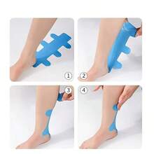 Suitable For Heel, Heel Protectors, Achilles Tendon Pads, Heel Pads, Silicone Heel Cups, For Men And Women With Cracked Heels - Multicolor - View 5