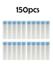 300 pezzi Sacchetti per rifiuti con laccio per cucina, bagno, camera da letto, rinforzati, senza odore, sacchetti per rifiuti monouso, sacchetti per cestini, forniture per la pulizia, uso aziendale, adatti per cucina, soggiorno, bagno, ufficio e hotel