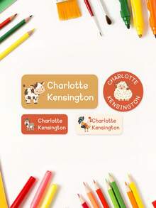 Custom Daycare Labels | Labels | School Supply Stickers | Waterproof Labels | Personalized Name Labels Back To School, Custom Name Labels, Waterproof Name Sticker Label Vinyl, Name Tags School Labels, Daycare Labels, Camp Labels