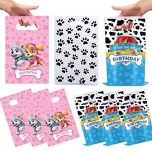 Paw Patrol Paw Patrol 20pcs Paw Patrol Party Gift Bags Dogs Skye Theme Plastic Candy Loot Bag For Birthday Party Favors Supplies Decor