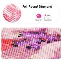 1pc Customized Diamond Painting DIY Full Drill Round Personalized Art Craft, Customizable With Portraits Landscapes Pets, 5D Diamond Painting Kits For Wall Home Decoration, Personalized Gift - Multicolor - View 17